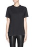 Main View - Click To Enlarge - T BY ALEXANDER WANG - Chest pocket split side T-shirt