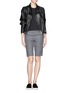 Figure View - Click To Enlarge - T BY ALEXANDER WANG - Chest pocket split side T-shirt