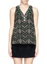 Main View - Click To Enlarge - ALICE & OLIVIA - 'Alba' embellished fern print top