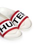 Detail View - Click To Enlarge - HUNTER - Hunter' logo slide sandals