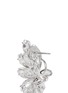 Detail View - Click To Enlarge - FALLON - 'Crescent Post' marquise cut cubic zirconia earrings