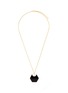 Main View - Click To Enlarge - W. BRITT - 'Hexagon' 18k gold onyx pendant necklace