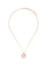 Main View - Click To Enlarge - W. BRITT - 'Mini Decagon' rose quartz pendant necklace