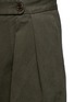 Detail View - Click To Enlarge - DRIES VAN NOTEN - 'Pamplona' pleat brushed twill wide leg pants
