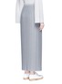 Back View - Click To Enlarge - THEORY - 'Osnyo' plissé pleat maxi skirt