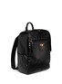 Figure View - Click To Enlarge - 73426 - Scale effect leather backpack