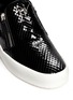 Detail View - Click To Enlarge - 73426 - 'May London' scale effect leather skate slip-ons