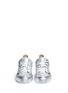 Front View - Click To Enlarge - 73426 - 'May London' metallic leather slip-on sneakers