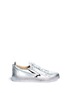 Main View - Click To Enlarge - 73426 - 'May London' metallic leather slip-on sneakers