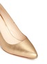 Detail View - Click To Enlarge - COLE HAAN - 'Emery' leather wedge pumps