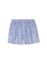 Main View - Click To Enlarge - SUNSPEL - Seasonal stripe paisley print boxer shorts