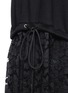 Detail View - Click To Enlarge - 3.1 PHILLIP LIM - Floral lace skirt French terry dress