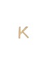 Main View - Click To Enlarge - LOQUET LONDON - 18k yellow gold letter charm – K