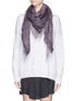 Figure View - Click To Enlarge - FALIERO SARTI - 'Raissa' lace print cashmere-modal-silk scarf