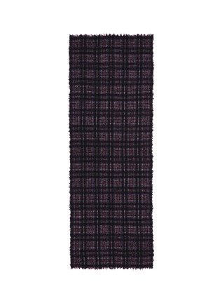 Main View - Click To Enlarge - FALIERO SARTI ACCESSORIES - 'Vanny' wool-cashmere plaid scarf