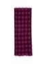 Main View - Click To Enlarge - FALIERO SARTI - 'Gigi' textured plaid knit modal blend scarf