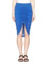 Main View - Click To Enlarge - HELMUT LANG - Ruche centre jersey skirt