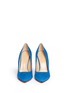 Figure View - Click To Enlarge - CHARLOTTE OLYMPIA - 'Monroe' suede platform pumps
