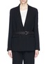 Main View - Click To Enlarge - HELMUT LANG - Shawl lapel suit blazer
