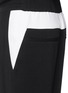 Detail View - Click To Enlarge - HELMUT LANG - Contrast trim crepe jumpsuit