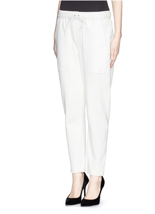 Front View - Click To Enlarge - HELMUT LANG - Patch pocket sweatpants