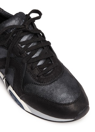 Detail View - Click To Enlarge - ASH - 'Hendrix' leather suede sneakers