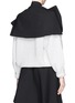Back View - Click To Enlarge - MARC BY MARC JACOBS - Twist front wool blend twill cape