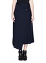 Main View - Click To Enlarge - MARC BY MARC JACOBS - 'Junko' asymmetric pleat A-line skirt