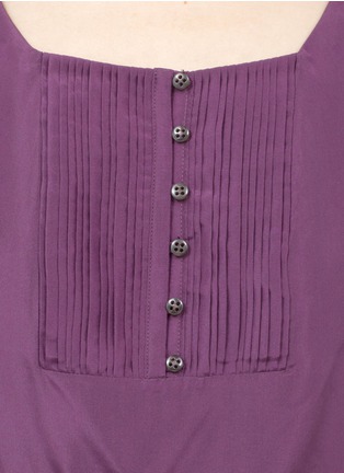 Detail View - Click To Enlarge - ELIZABETH AND JAMES - Sarafina silk tank dress