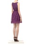 Back View - Click To Enlarge - ELIZABETH AND JAMES - Sarafina silk tank dress
