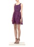 Front View - Click To Enlarge - ELIZABETH AND JAMES - Sarafina silk tank dress