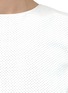 Detail View - Click To Enlarge - VINCE - Perforated leather tank top