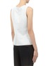 Back View - Click To Enlarge - VINCE - Perforated leather tank top