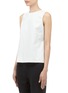 Front View - Click To Enlarge - VINCE - Perforated leather tank top