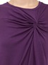 Detail View - Click To Enlarge - ELIZABETH AND JAMES - Larissa twisted front jersey top