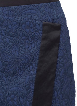 Detail View - Click To Enlarge - ELIZABETH AND JAMES - New Ruby textured knit skirt
