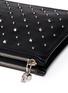 Detail View - Click To Enlarge - ALEXANDER MCQUEEN - Stud leather pouch