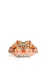 Main View - Click To Enlarge - ALEXANDER MCQUEEN - 'De-Manta' floral embroidery print clutch