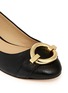 Detail View - Click To Enlarge - DIANE VON FURSTENBERG - Delta tumbled leather flats