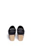 Back View - Click To Enlarge - RICK OWENS  - Leather platform mules