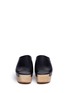 Figure View - Click To Enlarge - RICK OWENS  - Leather platform mules