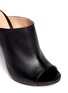 Detail View - Click To Enlarge - GIANVITO ROSSI - Peep-toe leather mules