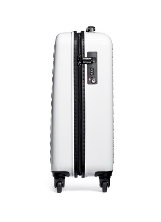 Detail View - Click To Enlarge - DOT-DROPS - X-tra Light 21" carry-on suitcase - White