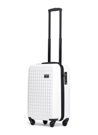 Figure View - Click To Enlarge - DOT-DROPS - X-tra Light 21" carry-on suitcase - White