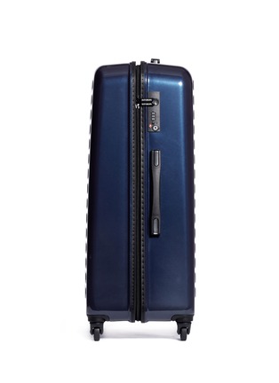 Detail View - Click To Enlarge - DOT-DROPS - X-tra Light 29" suitcase - Metallic blue