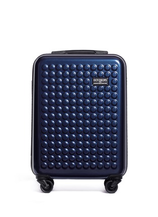 Main View - Click To Enlarge - DOT-DROPS - X-tra Light 21" carry-on suitcase - Metallic blue