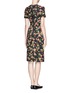 Back View - Click To Enlarge - ERDEM - Garden Floral print sheath dress