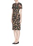 Figure View - Click To Enlarge - ERDEM - Garden Floral print sheath dress