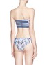 Back View - Click To Enlarge - WILDFOX COUTURE - Butterfly print bandeau bikini top