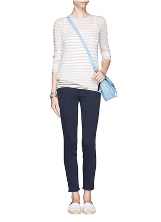 Figure View - Click To Enlarge - VINCE - Cropped Riley denim jeggings